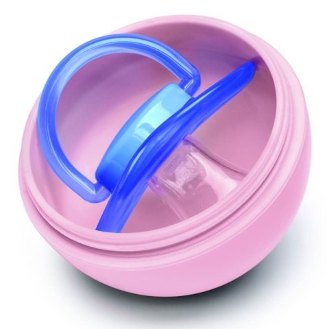 Melii - pudełeczko na smoczki Pink Grey