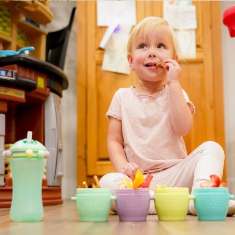 Melii - sensoryczny bidon ze słomką ABACUS Mint