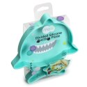 Melii - trójdzielny talerzyk silikonowy z przyssawką Shark