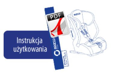 SK3000i SPARCO i-Size 40-150cm 0-12 lat IsoFix obrotowy 360 fotelik samochodowy - Szary