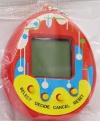 Tamagotchi gra elektroniczna dla dzieci jajko czerwony