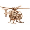 Drewniane puzzle mechaniczne 3d wooden.city - helikopter WOODEN CITY