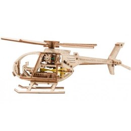 Drewniane puzzle mechaniczne 3d wooden.city - helikopter WOODEN CITY