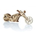 Drewniane puzzle mechaniczne 3d wooden.city - mini chopper WOODEN CITY