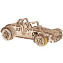 Drewniane puzzle mechaniczne 3d wooden.city - samochód roadster WOODEN CITY