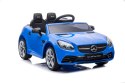 Jeździk na akumulator Mercedes BENZ SLC300 Cabrio dźwięki, światła, pilot - niebieski