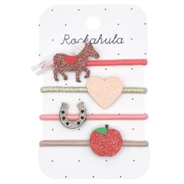 Rockahula Kids - 4 gumki do włosów Luky Pony Ponies
