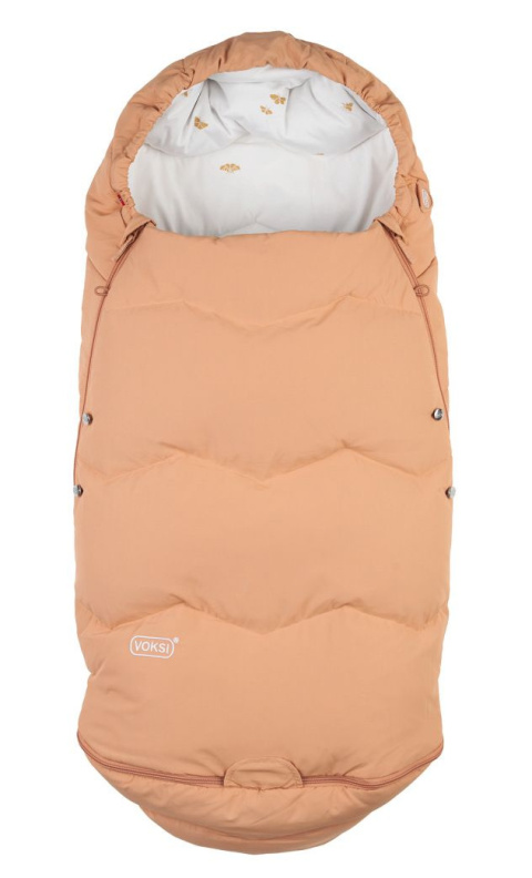 Śpiworek do wózka/fotelika Voksi Explorer - brzoskwiniowy