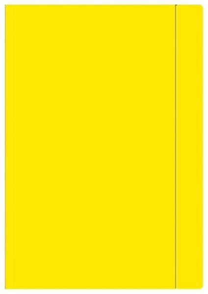 Teczka z gumką A4+ Fluo żółta INTERDRUK p10