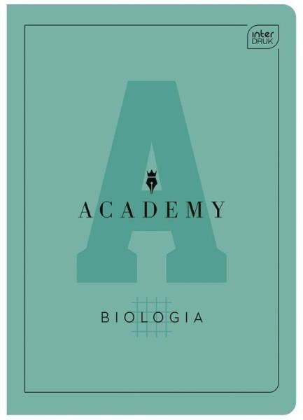 Zeszyt A5 60k kratka M 90g Biologia ACADEMY