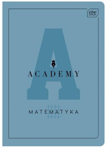 Zeszyt A5 60k kratka M 90g Matematyka ACADEMY