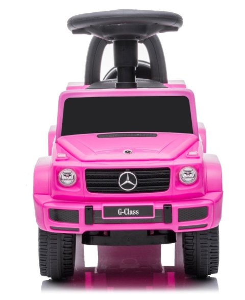 Jeździk pchacz chodzik dla dzieci Mercedes Benz G Klasa różowy