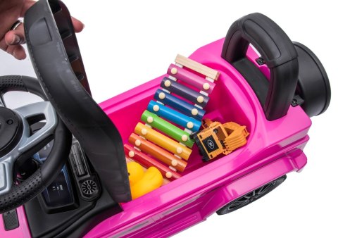 Jeździk pchacz chodzik dla dzieci Mercedes Benz G Klasa różowy