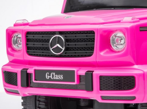 Jeździk pchacz chodzik dla dzieci Mercedes Benz G Klasa różowy