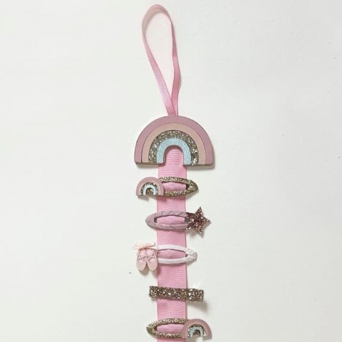 Rockahula Kids - wieszak na spinki Shimmer Rainbow
