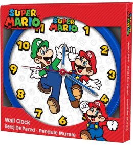 Zegar ścienny 25cm Super Mario GSM3063 Kids Euroswan