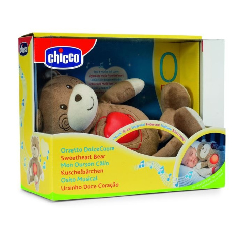 Miś z bijącym serduszkiem Chicco 60049