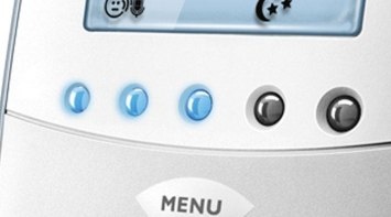 Philips Avent SCD580/00 Niania Elektroniczna - lampka , projektor , wibracje , termometr