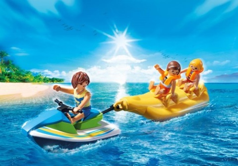 JETSKI Z BANANOWĄ ŁÓDKĄ PLAYMOBIL 6980