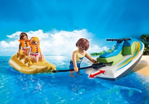 JETSKI Z BANANOWĄ ŁÓDKĄ PLAYMOBIL 6980