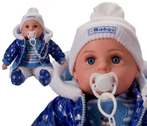 LALKA BOBAS MÓWI I ŚPIEWA POLSKI 45CM+SMOCZEK_4 MARIOTOYS