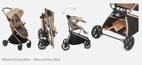 LIGHT Be Cool wózek spacerowy 6,3 kg