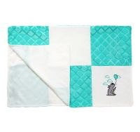 Miękki kocyk patchwork minky 0m+ 75x100cm Baby Ono romby 1411/02
