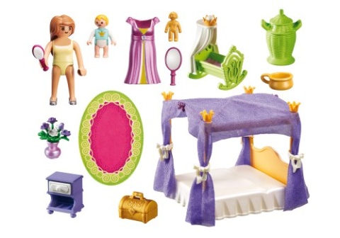 NIEBIAŃSKA SYPIALNIA PLAYMOBIL 6851