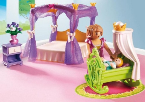 NIEBIAŃSKA SYPIALNIA PLAYMOBIL 6851
