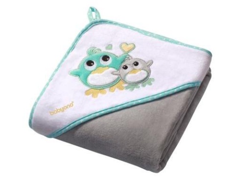 Okrycie kąpielowe welurowe 76x76 cm 0m+ Baby Ono 137