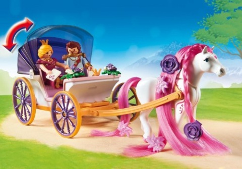PARA KRÓLEWSKA Z KARETĄ PLAYMOBIL 6856
