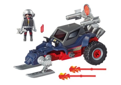 POJAZD PŁOZOWY Z PIRATEM POLARNYM PLAYMOBIL 9058