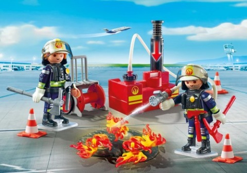 STRAŻ POŻARNA Z GAŚNICĄ PLAYMOBIL 5397