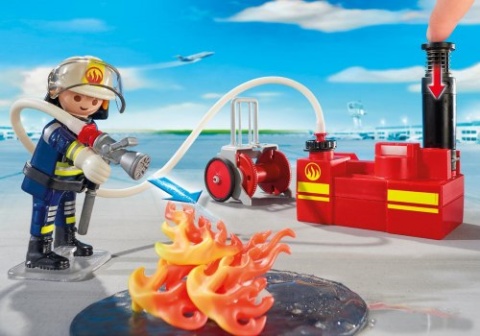 STRAŻ POŻARNA Z GAŚNICĄ PLAYMOBIL 5397