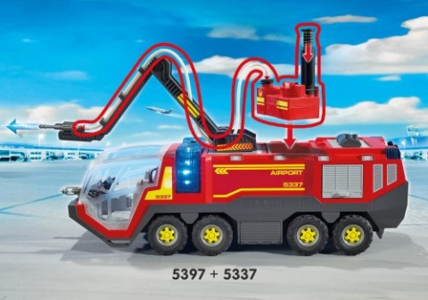 STRAŻ POŻARNA Z GAŚNICĄ PLAYMOBIL 5397