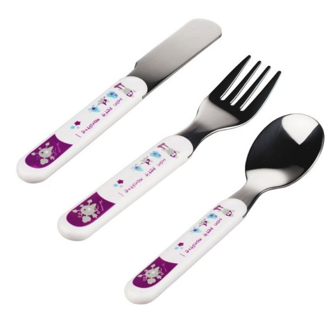 SZTUĆCE STALOWE ZESTAW Thermobaby