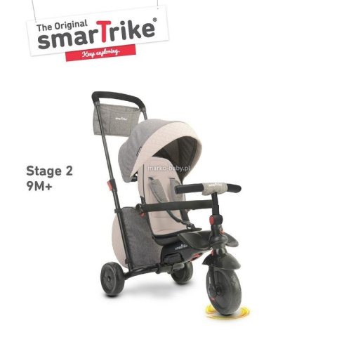 Smart Trike Składany rowerek Folding Trike 600 7w1 9m+ szary