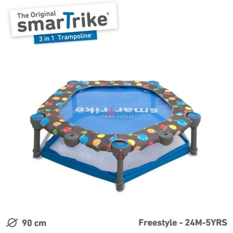 Trampolina składana/basen z piłeczkami 3w1 90cm 10m+