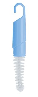 Szczotka do butelek i smoczków z chowaną mini szczoteczką Baby Ono 722 niebieska