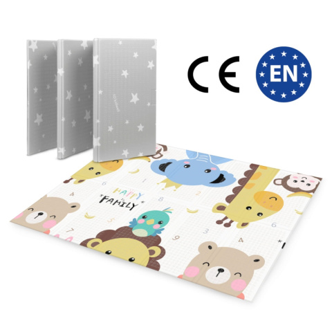 INDA ANIMALS Kidwell piankowa mata edukacyjna 150x200cm