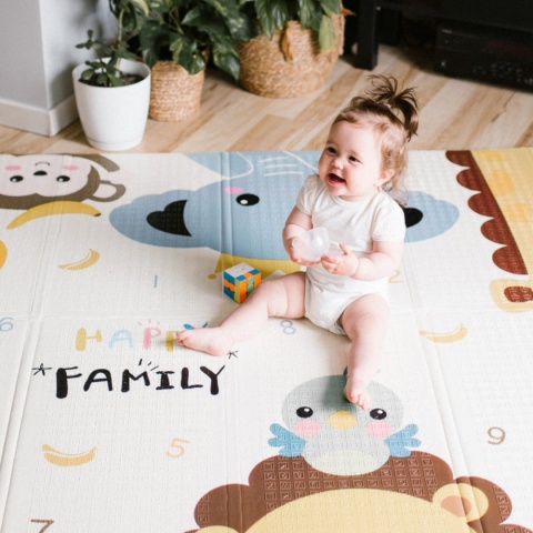 INDA ANIMALS Kidwell piankowa mata edukacyjna 150x200cm