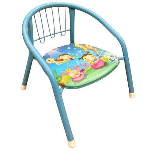 KRZESEŁKO DZIECIĘCE METALOWE KRZESŁO DLA DZIECKA