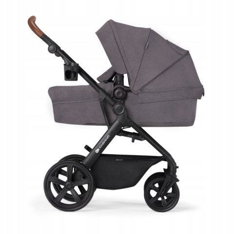 A-TOUR Kinderkraft Wózek wielofunkcyjny 3w1 z fotelikiem Mink - Dark Grey