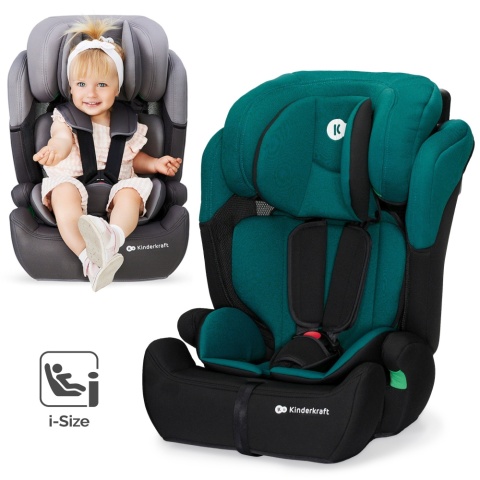 Kinderkraft COMFORT UP i-Size Fotelik samochodowy 9-36 kg 76-150 cm - GREEN