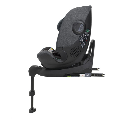 BI-SEAT I-SIZE AIR Chicco fotelik samochodowy 40-150 cm do ok.12 lat - BLACK AIR