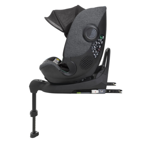 BI-SEAT I-SIZE AIR Chicco fotelik samochodowy 40-150 cm do ok.12 lat - BLACK AIR