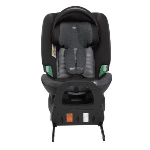 BI-SEAT I-SIZE AIR Chicco fotelik samochodowy 40-150 cm do ok.12 lat - BLACK AIR