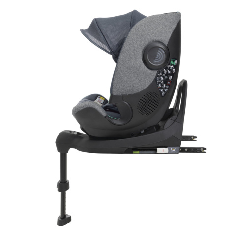 BI-SEAT I-SIZE AIR Chicco fotelik samochodowy 40-150 cm do ok.12 lat - GRAPHITE