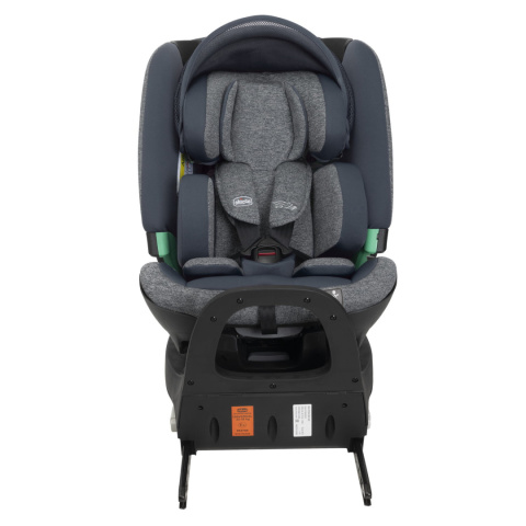 BI-SEAT I-SIZE AIR Chicco fotelik samochodowy 40-150 cm do ok.12 lat - GRAPHITE
