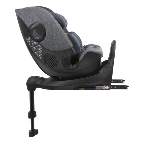 BI-SEAT I-SIZE AIR Chicco fotelik samochodowy 40-150 cm do ok.12 lat - GRAPHITE